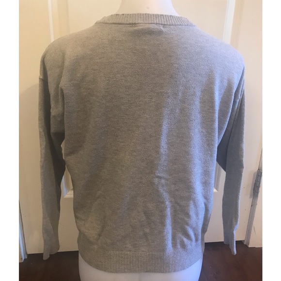 Peyton Primrose Grey Crew Neck Long Sleeve Sweater - Picture 2 of 11